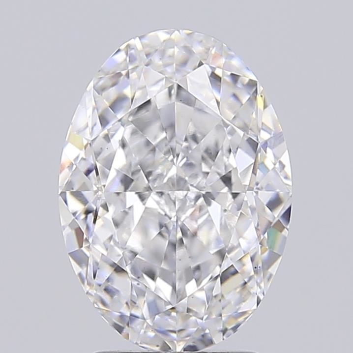 3.09 ct. oval Lab Grown Diamond front image