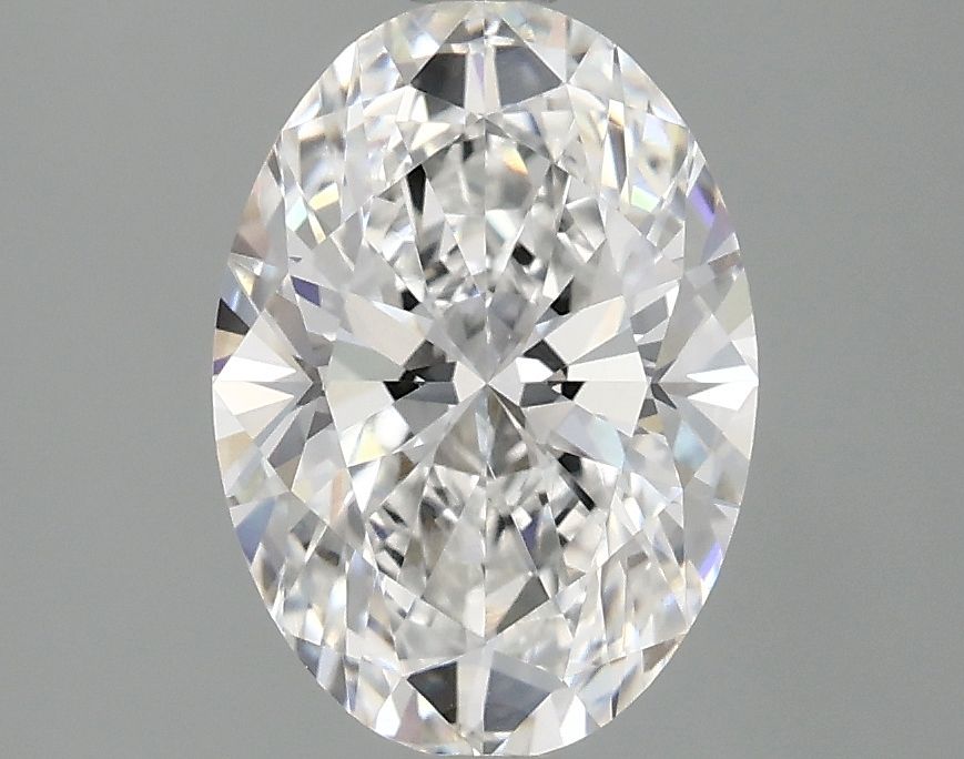 2.08 ct. oval Lab Grown Diamond front image