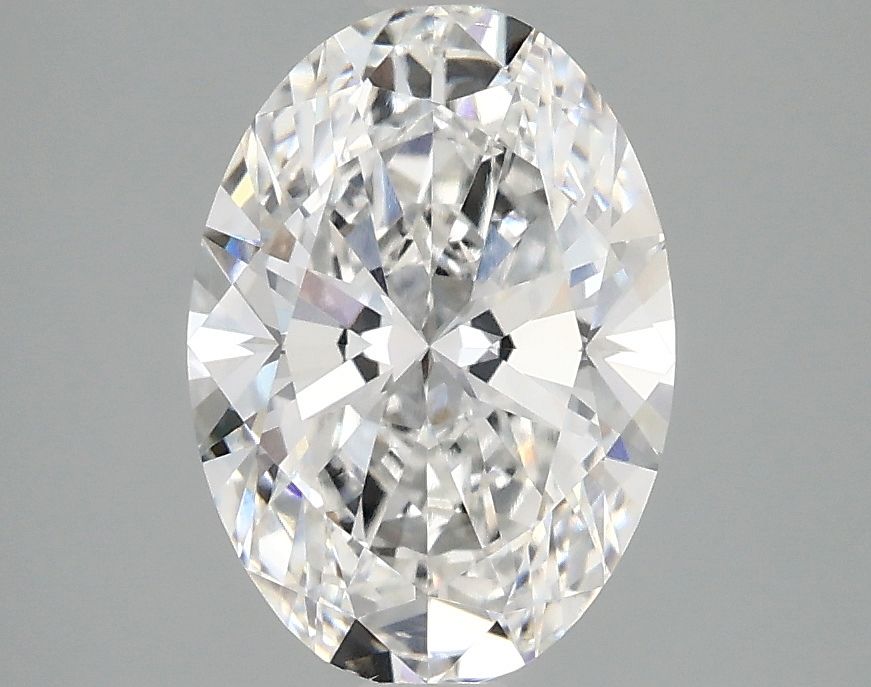 2.10 ct. oval Lab Grown Diamond front image