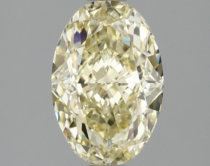 2.10 ct. oval Lab Grown Diamond front image