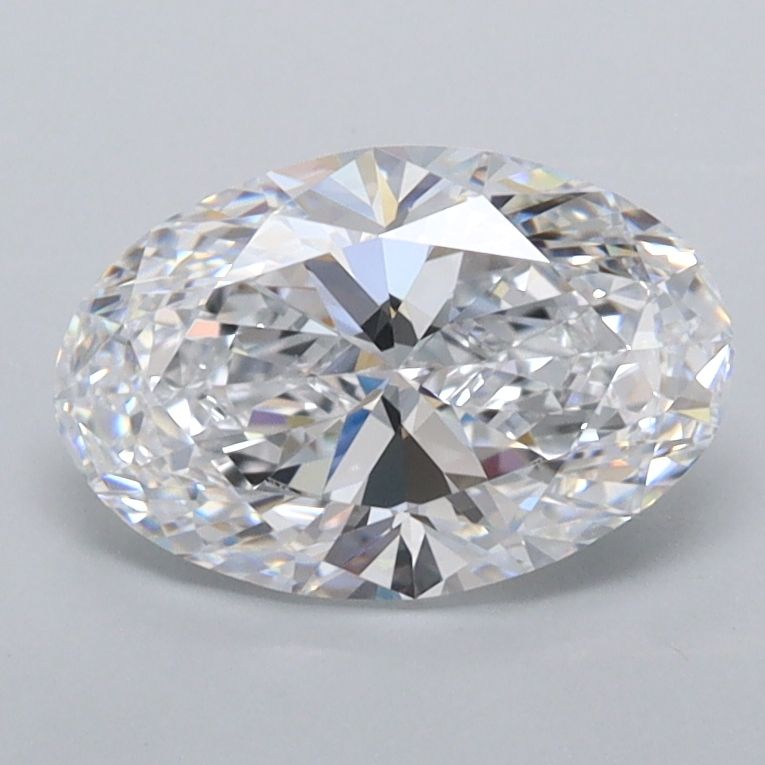 1.38 ct. oval Lab Grown Diamond front image