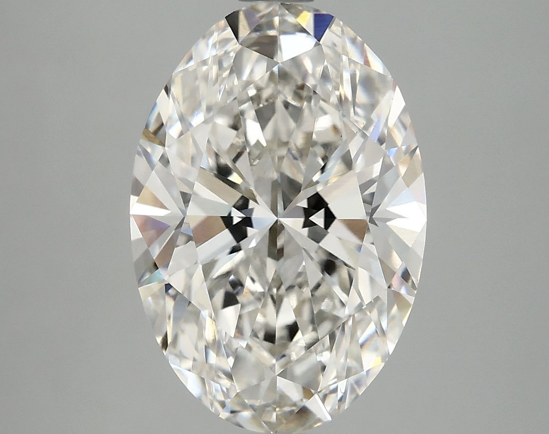 4.09 ct. oval Lab Grown Diamond front image