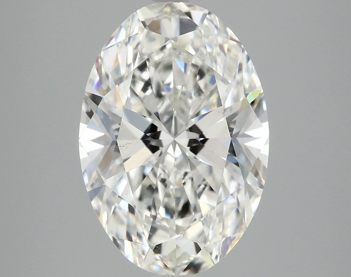 4.10 ct. oval Lab Grown Diamond front image