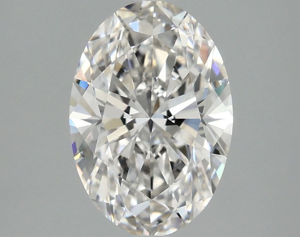 2.10 ct. oval Lab Grown Diamond front image