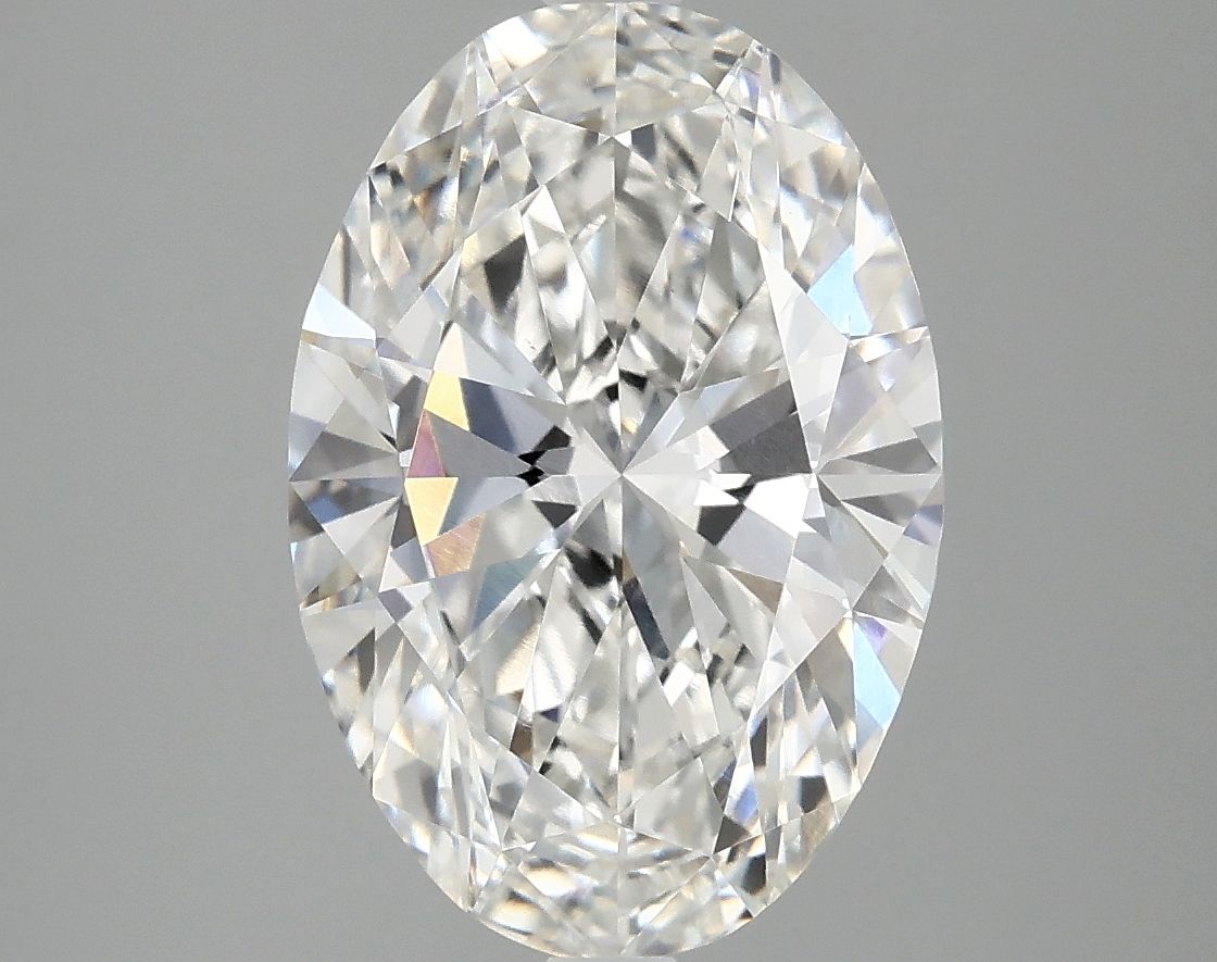 3.83 ct. oval Lab Grown Diamond front image