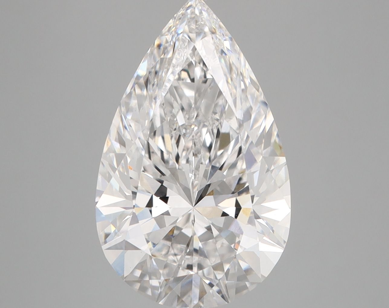 4.02 ct. pear Lab Grown Diamond front image
