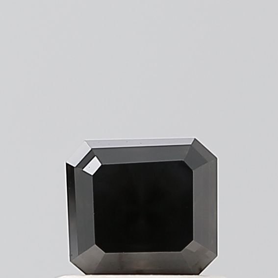 0.54 Carat Asscher Diamond Salt and Pepper VS1