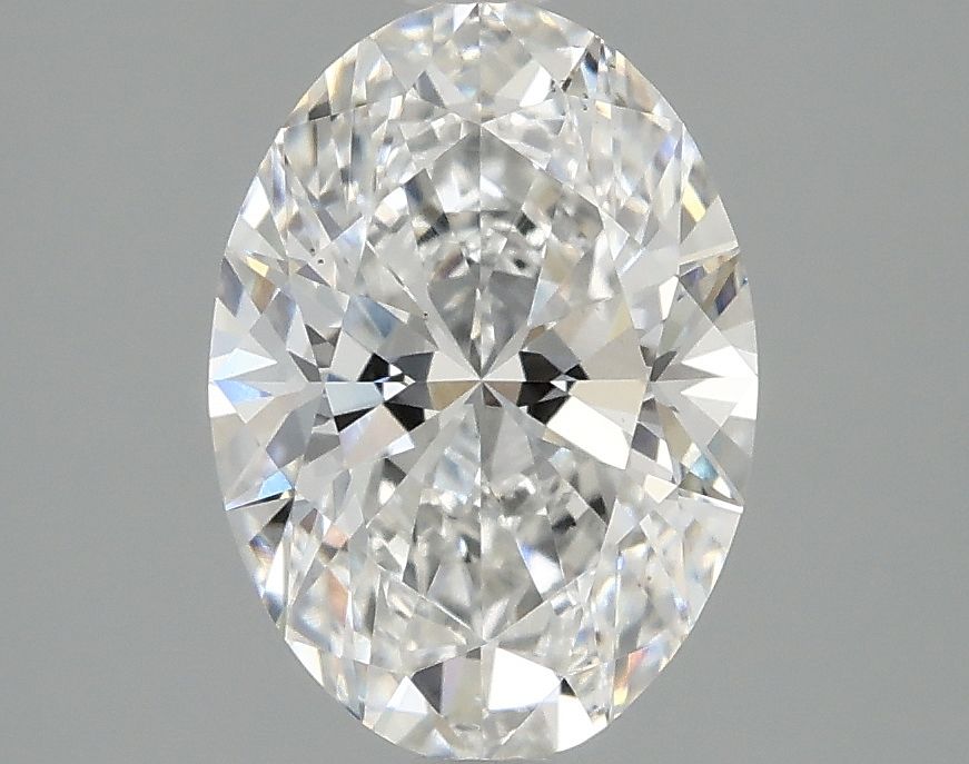 2.10 ct. oval Lab Grown Diamond front image