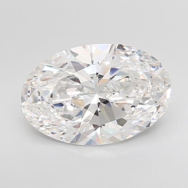 5.02 ct. oval Lab Grown Diamond front image