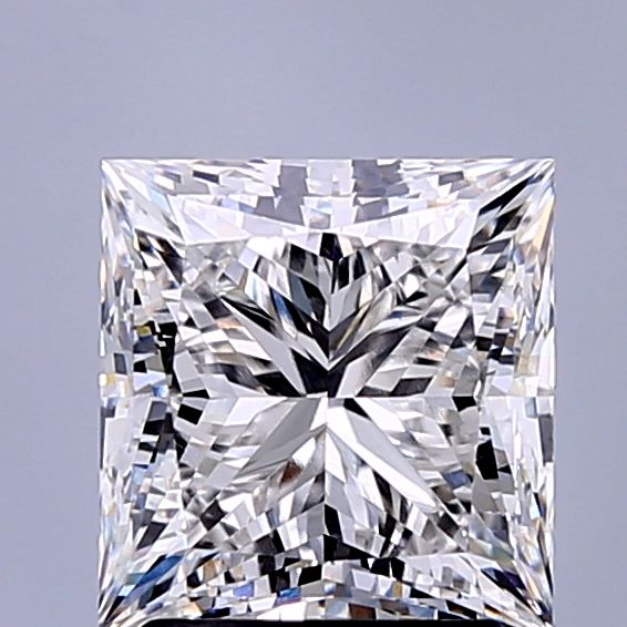 2.73 ct. princess Lab Grown Diamond front image