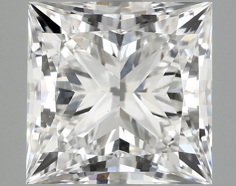 4.06 ct. princess Lab Grown Diamond front image