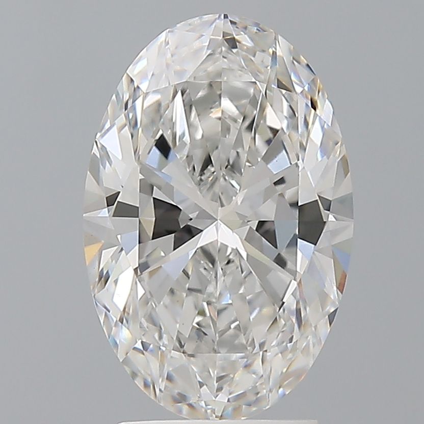3.06 ct. oval Lab Grown Diamond front image