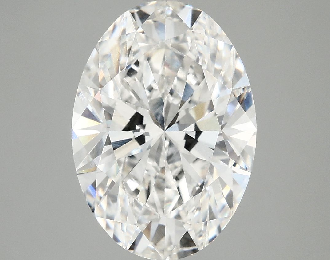 4.10 ct. oval Lab Grown Diamond front image