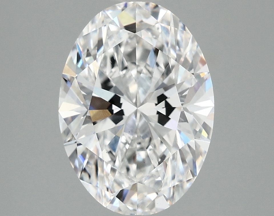 3.02 ct. oval Lab Grown Diamond front image