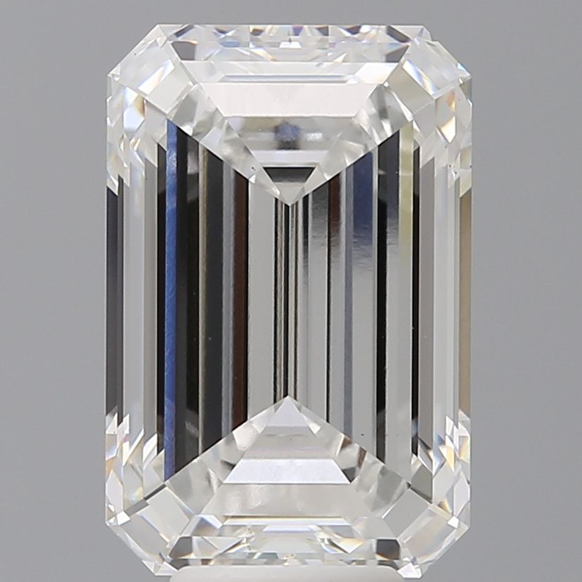 7.60 ct. emerald Lab Grown Diamond front image