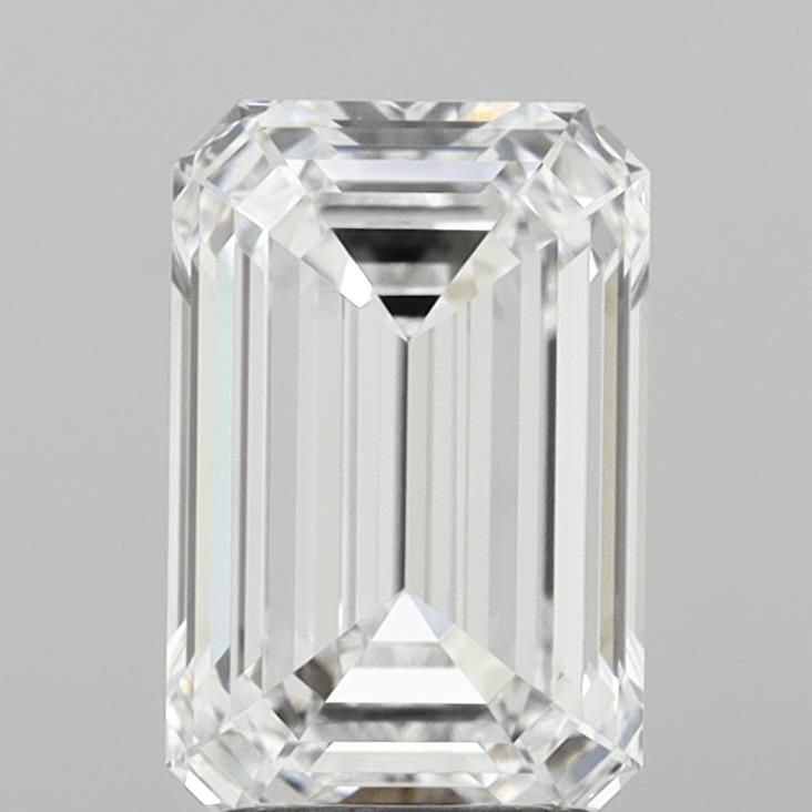 2.50 ct. emerald Lab Grown Diamond front image