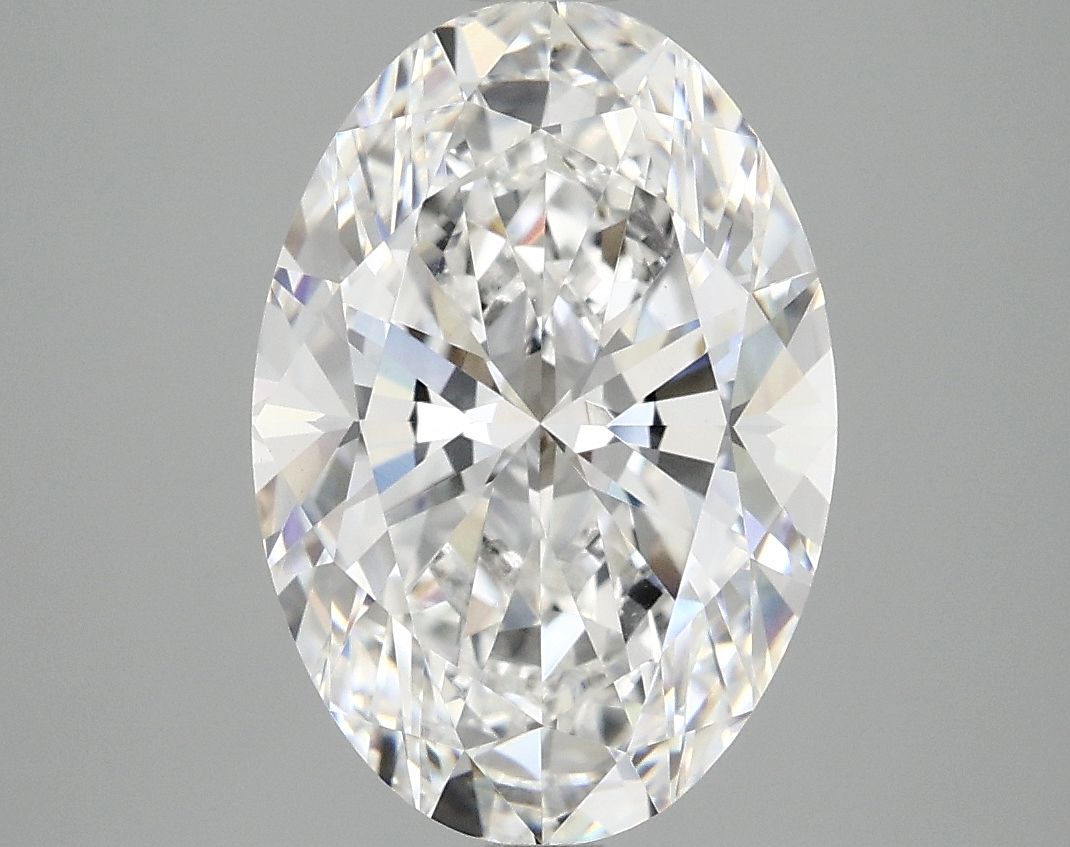 3.99 ct. oval Lab Grown Diamond front image