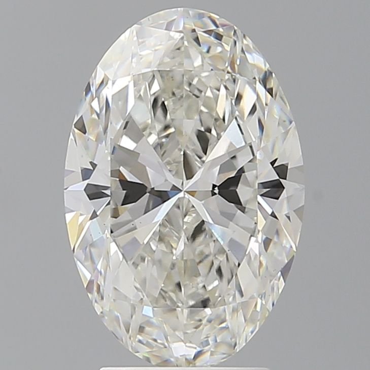 3.51 ct. oval Lab Grown Diamond front image