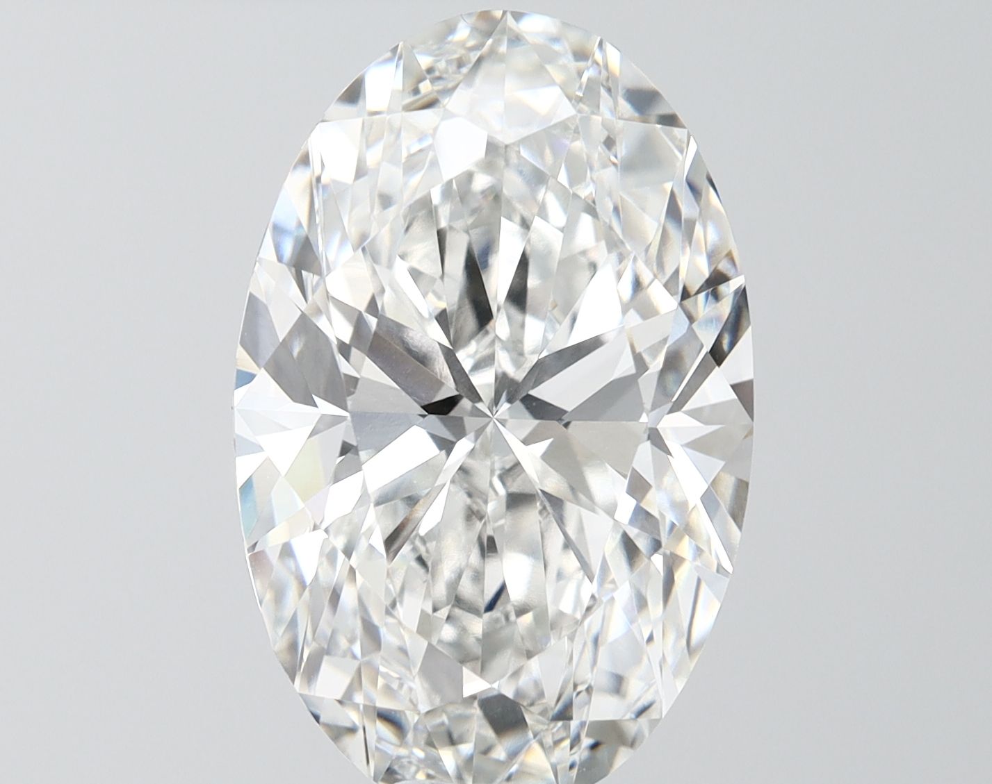 8.05 ct. oval Lab Grown Diamond front image
