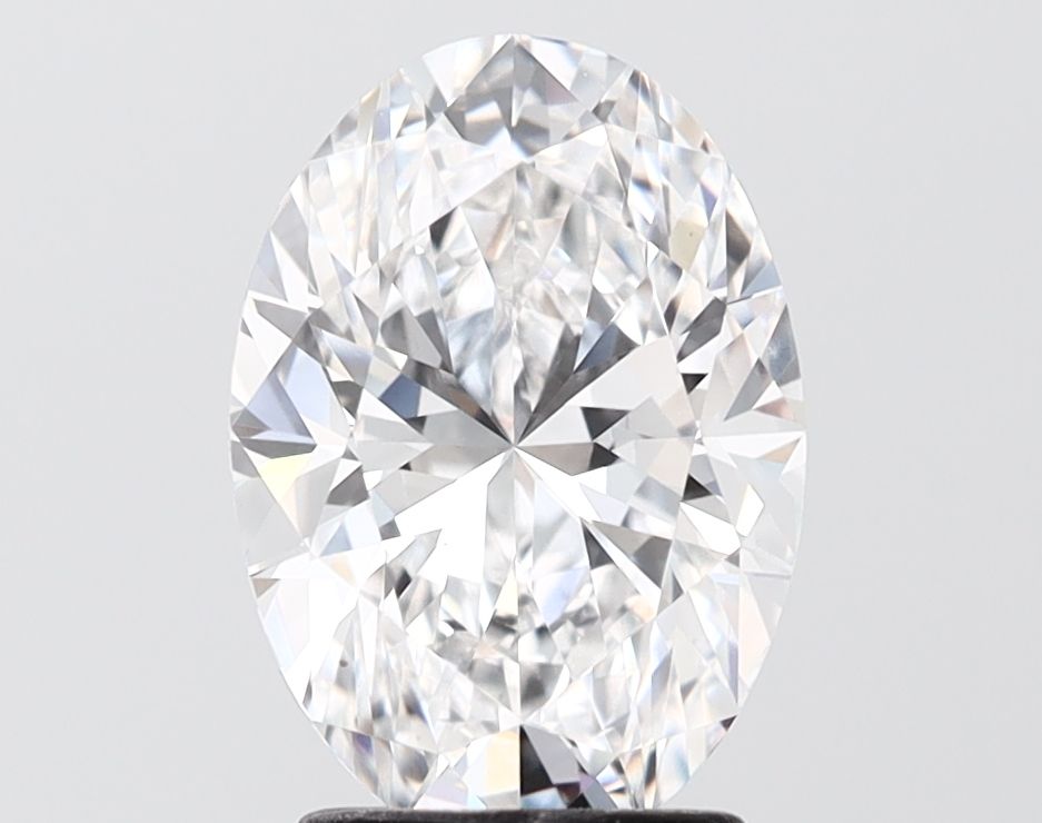 2.68 ct. oval Lab Grown Diamond front image