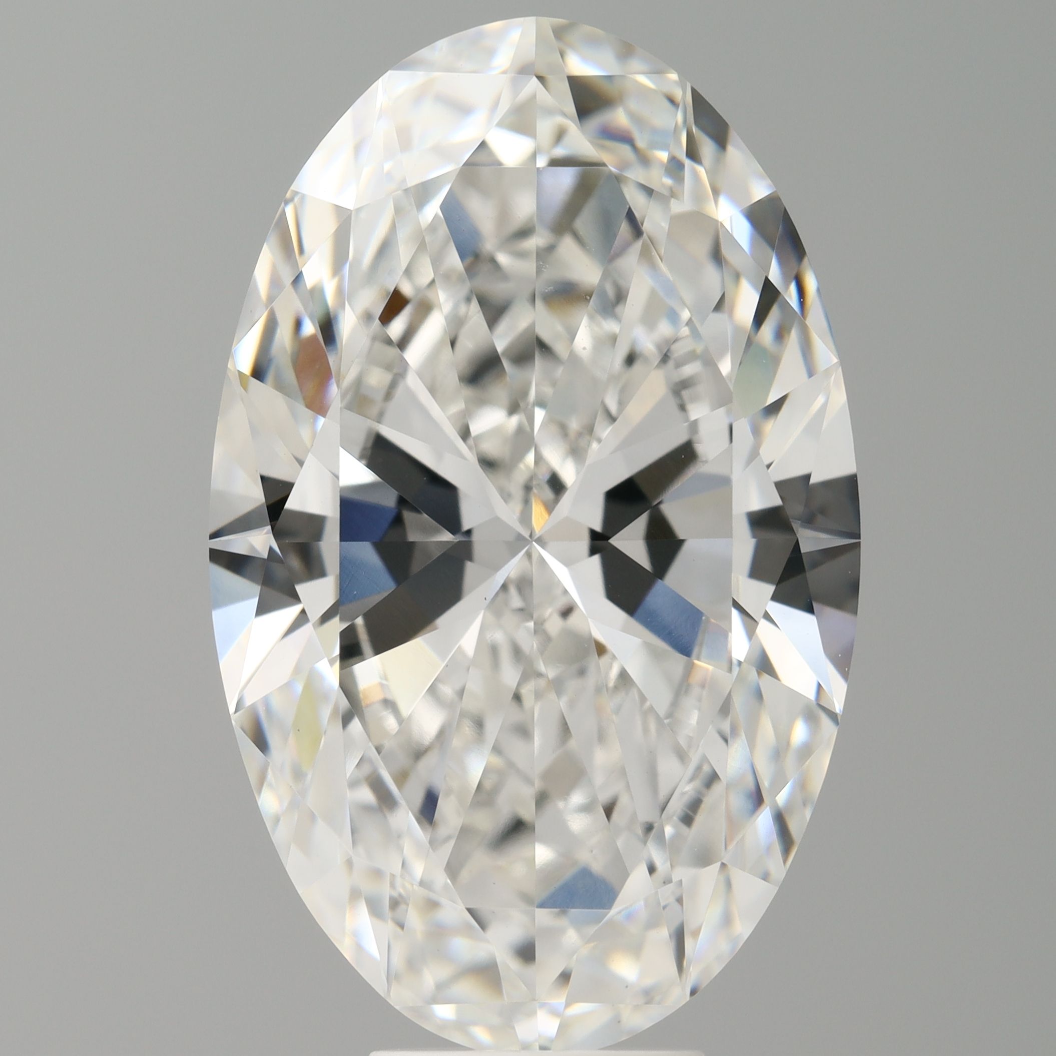 9.07 ct. oval Lab Grown Diamond front image