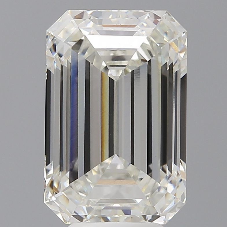 6.55 ct. emerald Lab Grown Diamond front image