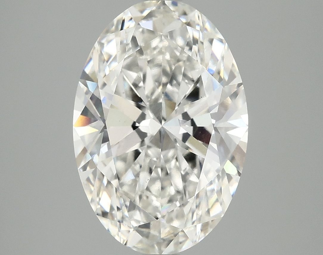 4.07 ct. oval Lab Grown Diamond front image