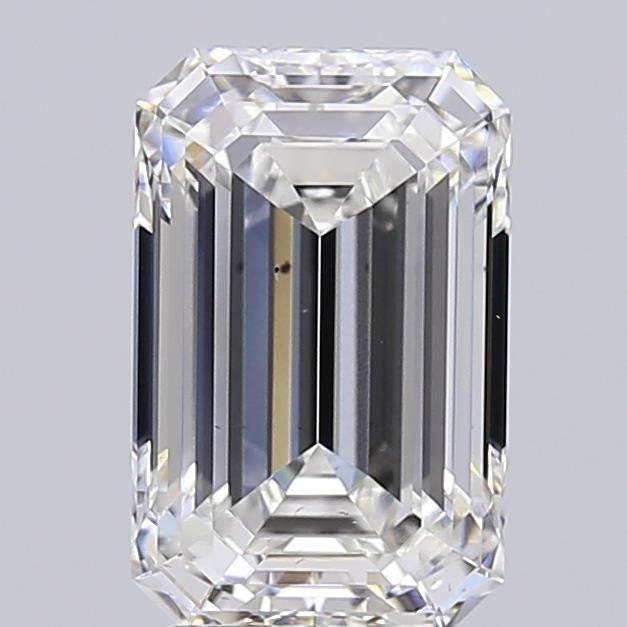 4.04 ct. emerald Lab Grown Diamond front image