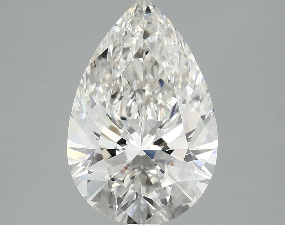 2.10 ct. pear Lab Grown Diamond front image