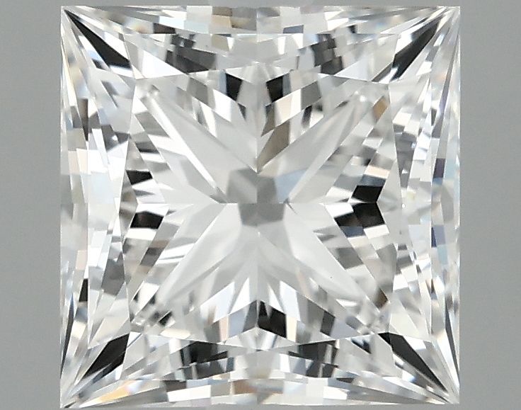2.07 ct. princess Lab Grown Diamond front image