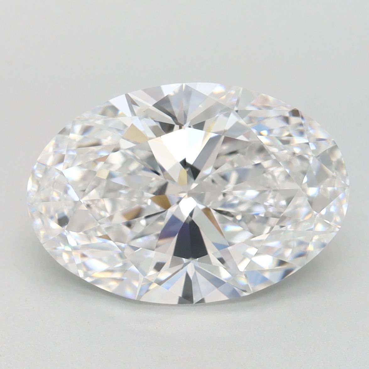 3.21 ct. oval Lab Grown Diamond front image