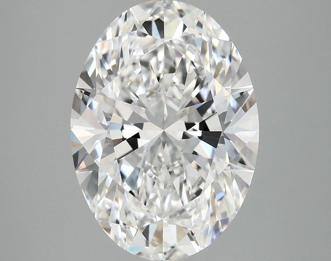 4.10 ct. oval Lab Grown Diamond front image
