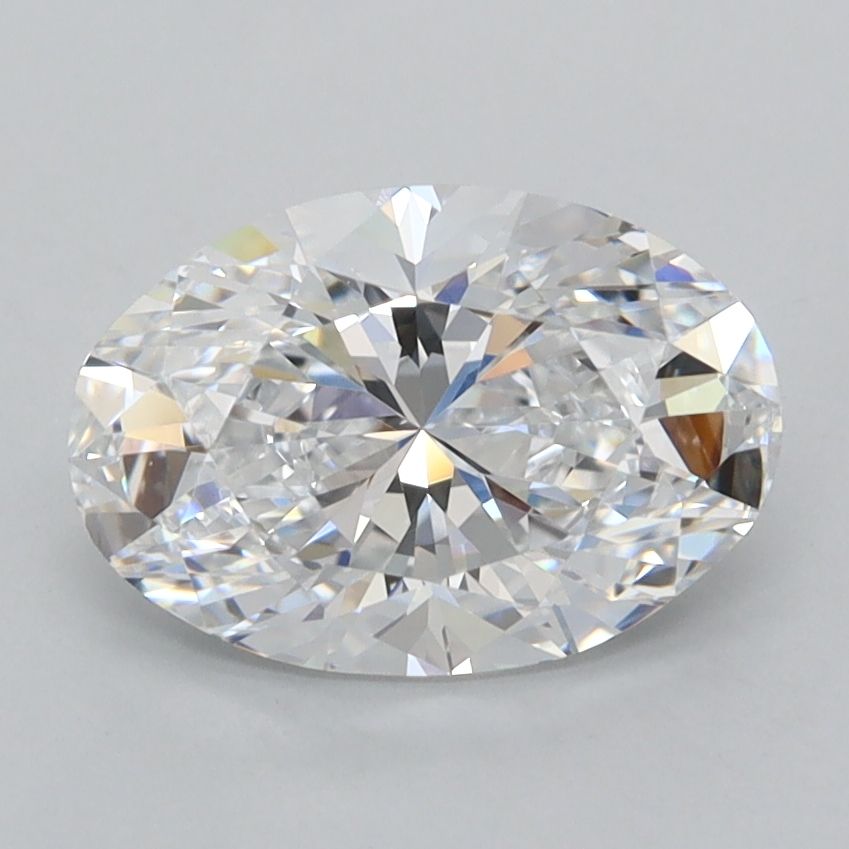 2.01 ct. oval Lab Grown Diamond front image