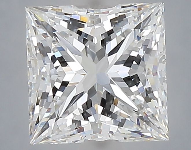 2.09 ct. princess Lab Grown Diamond front image