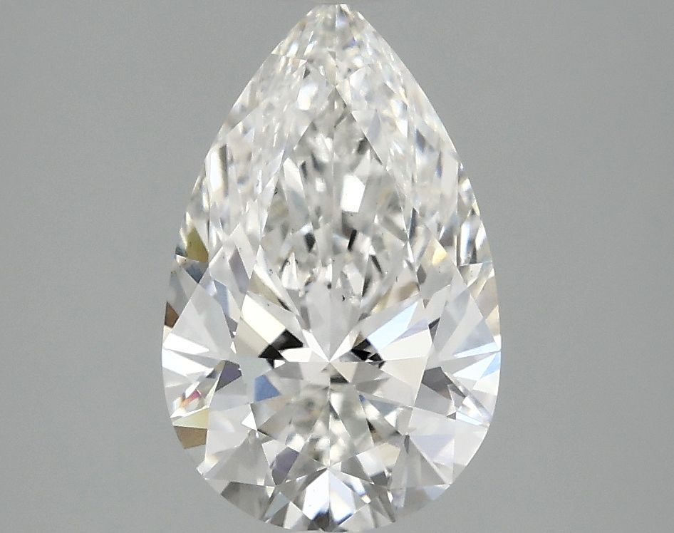 2.10 ct. pear Lab Grown Diamond front image