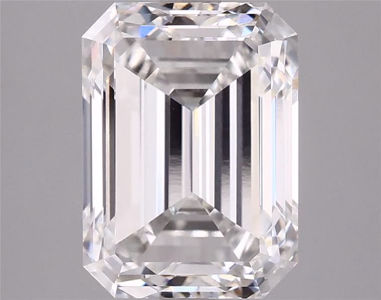 2.58 ct. emerald Lab Grown Diamond front image