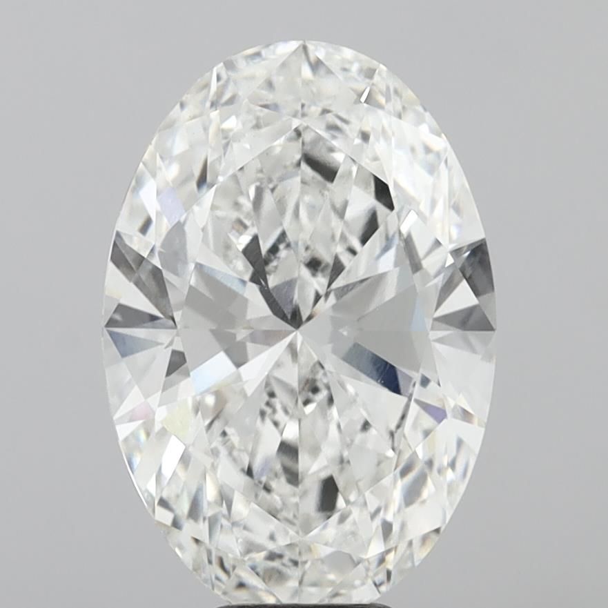 9.02 ct. oval Lab Grown Diamond front image