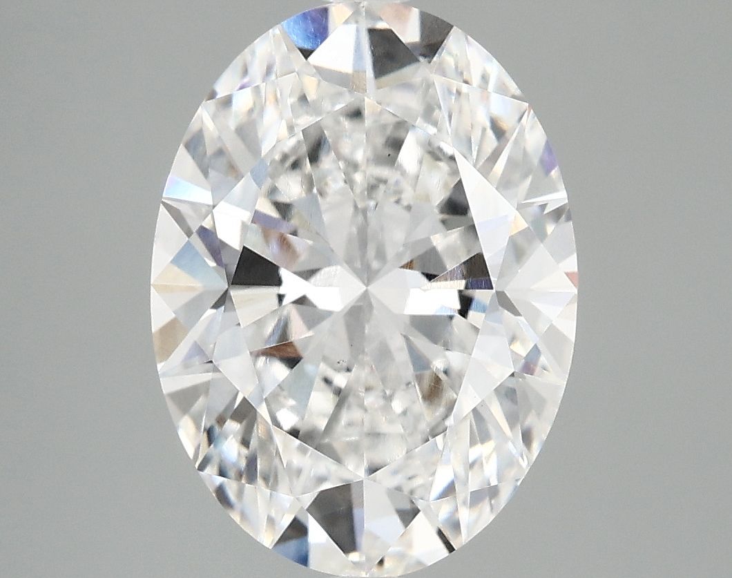 4.10 ct. oval Lab Grown Diamond front image
