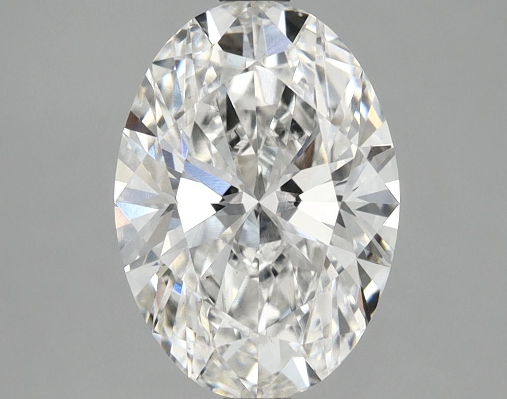 2.87 ct. oval Lab Grown Diamond front image