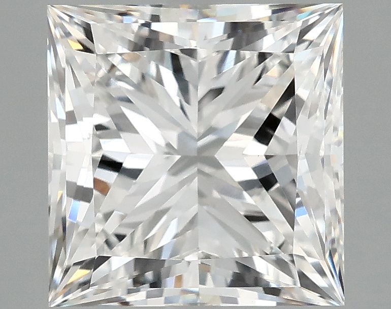 4.18 ct. princess Lab Grown Diamond front image