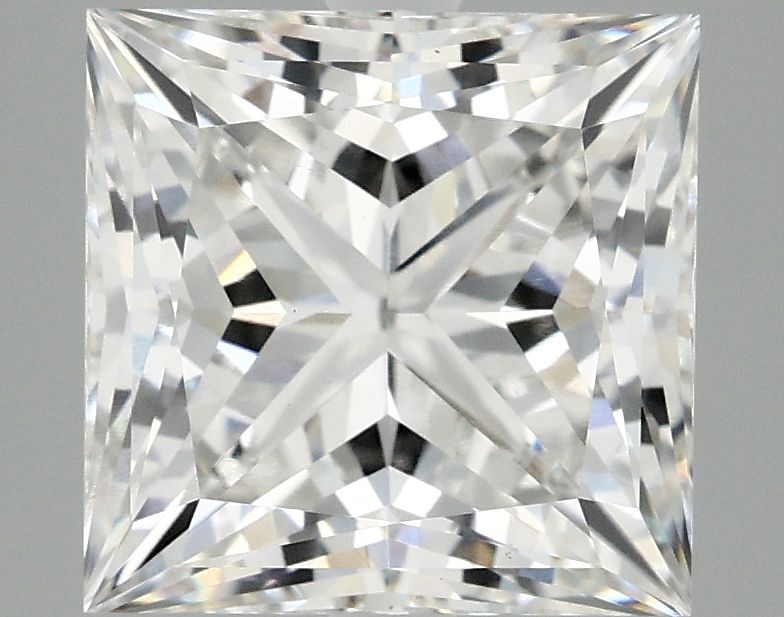 4.19 ct. princess Lab Grown Diamond front image