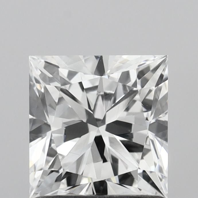 1.22 ct lab-grown Princess Diamond