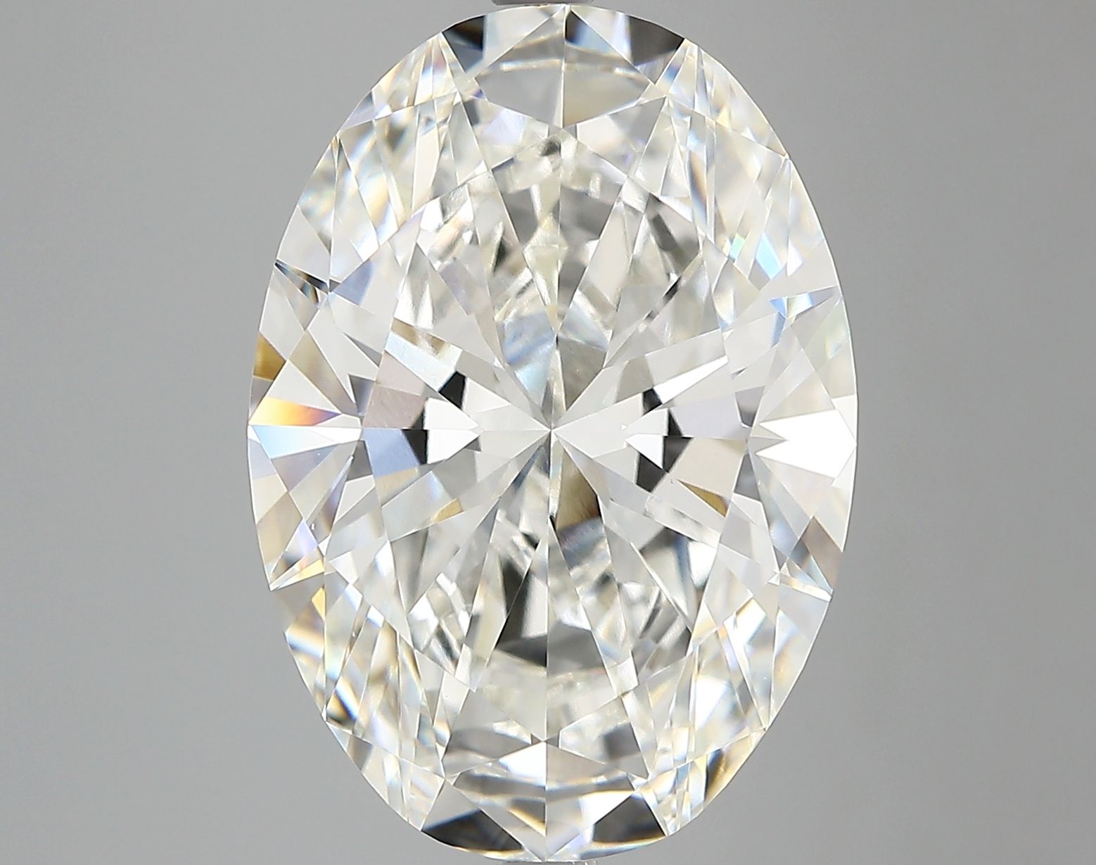 8.06 ct. oval Lab Grown Diamond front image