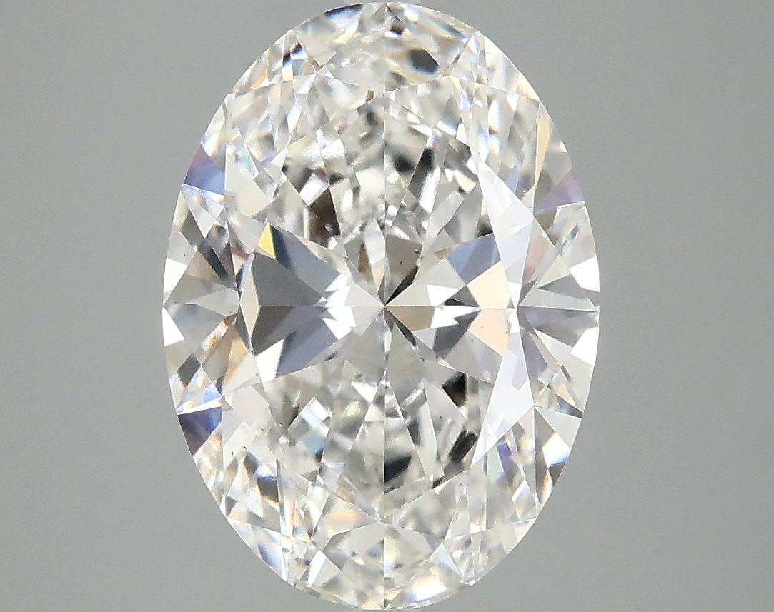 3.84 ct. oval Lab Grown Diamond front image