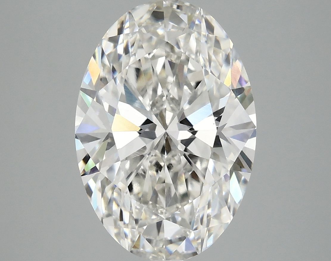 4.02 ct. oval Lab Grown Diamond front image