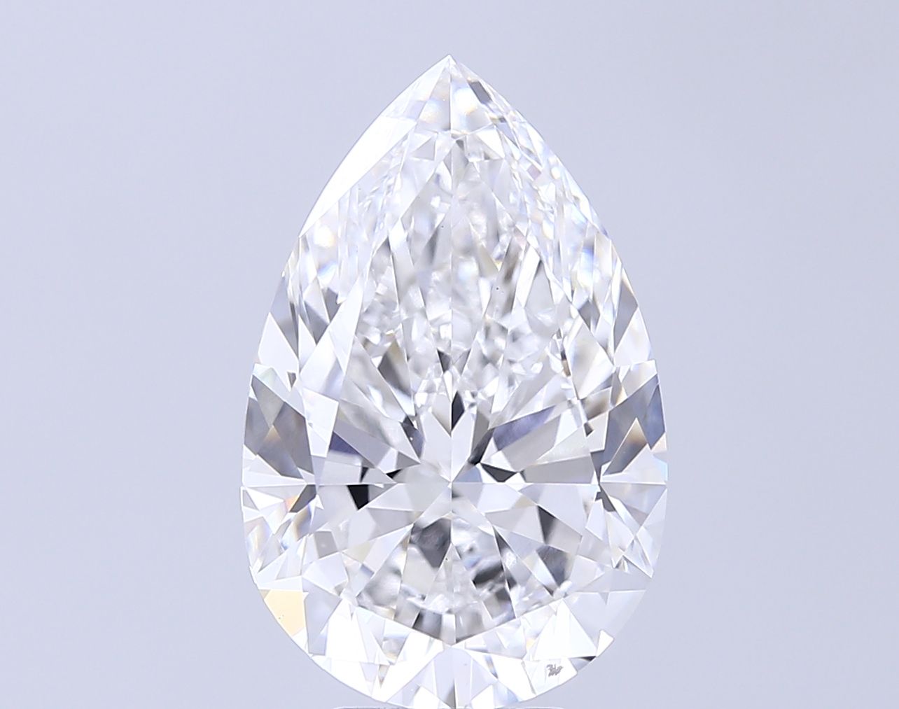 8.02 ct. pear Lab Grown Diamond front image