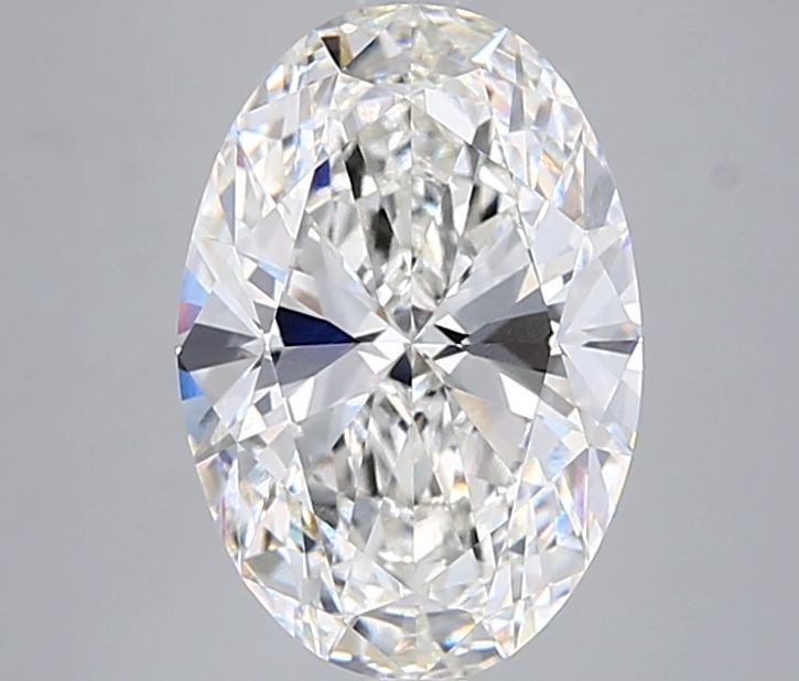 5.05 ct. oval Lab Grown Diamond front image
