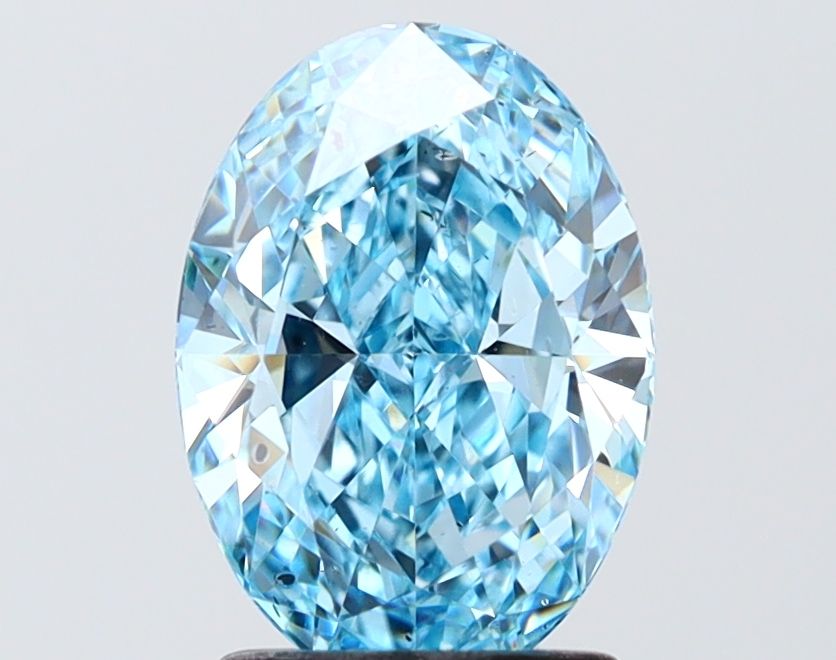 2.03 ct lab-grown Oval Diamond