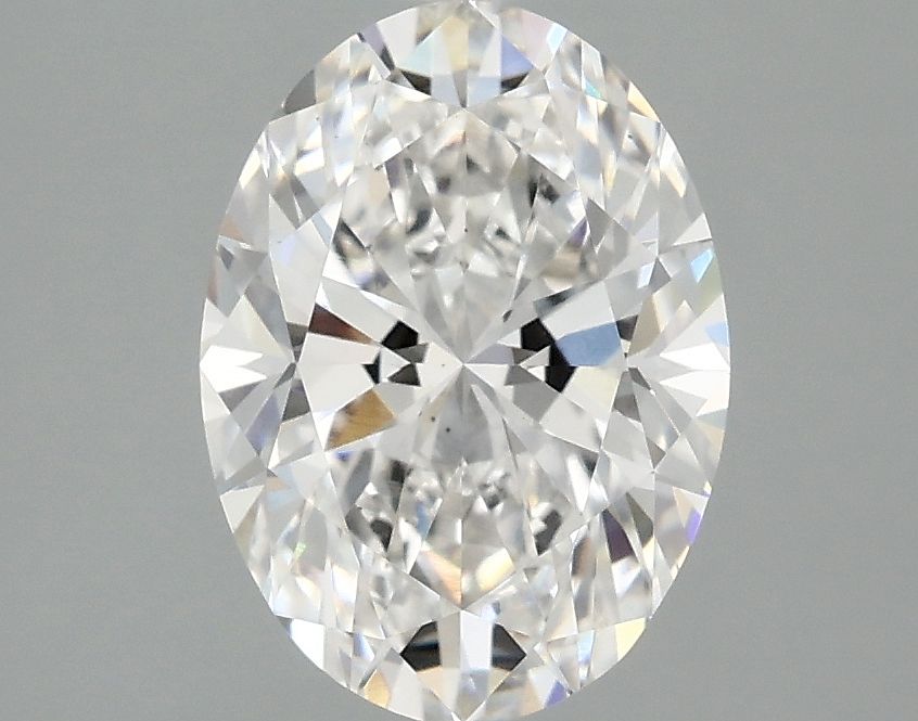 2.01 ct. oval Lab Grown Diamond front image