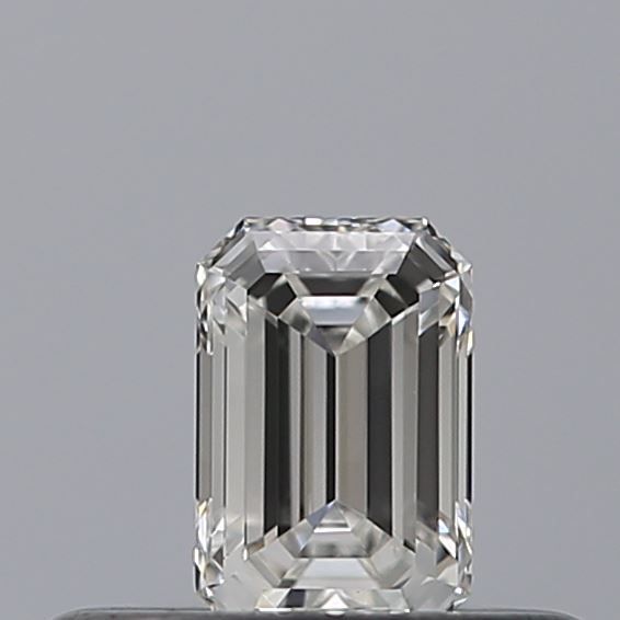 Diamant Émeraude 0.23 ct - Couleur F - Pureté VVS1
